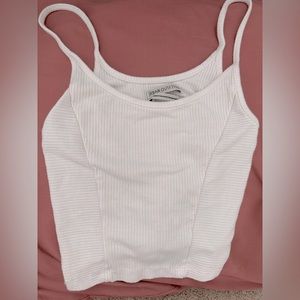 White Crop Top